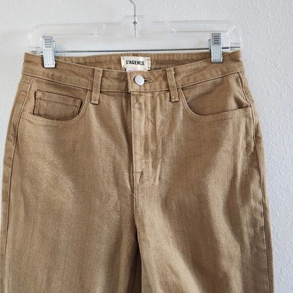 𝅺L'AGENCE High Line High Rise Skinny Destroyed Size 27 - Picture 2 of 7